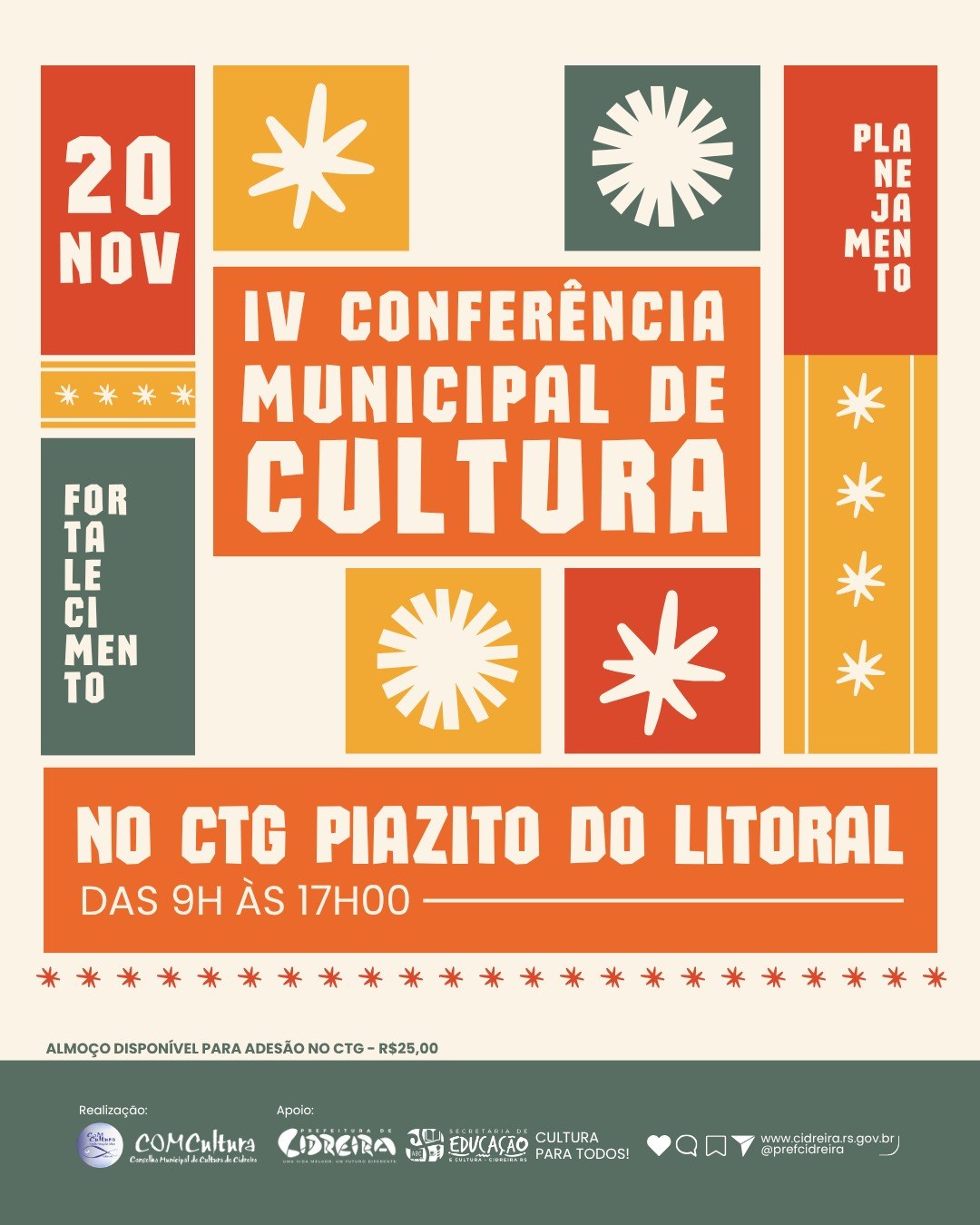 IV conferência Municipal de Cultura 